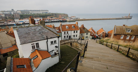 The Famous 199 Whitby Steps