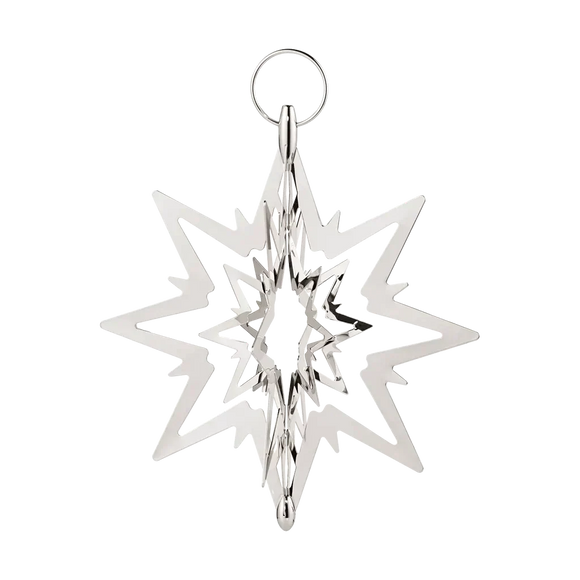 Georg Jensen Christmas Collection 2024 Palladium Plated Small Tree Topper