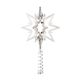 Georg Jensen Christmas Collection 2024 Palladium Plated Small Tree Topper