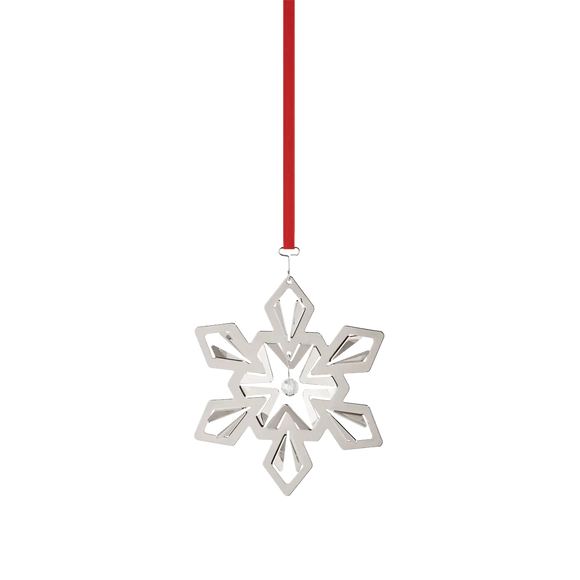 Georg Jensen Christmas Collection 2024 Palladium Plated Snowflake