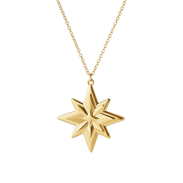 Georg Jensen Christmas Collection 2024 18ct Yellow Gold Plated Star Chain