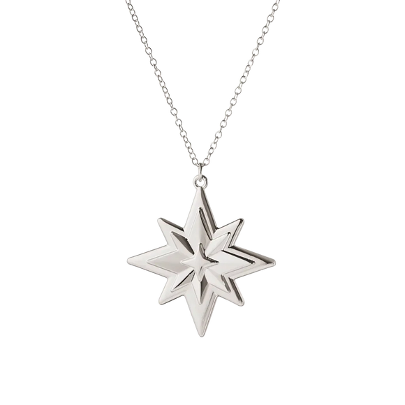 Georg Jensen Christmas Collection 2024 Palladium Plated Star Chain