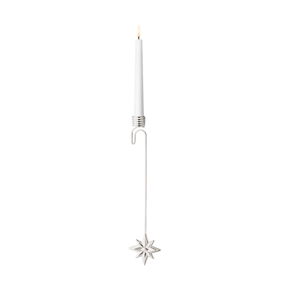 Georg Jensen Christmas Collection 2024 Palladium Plated Star Candleholder