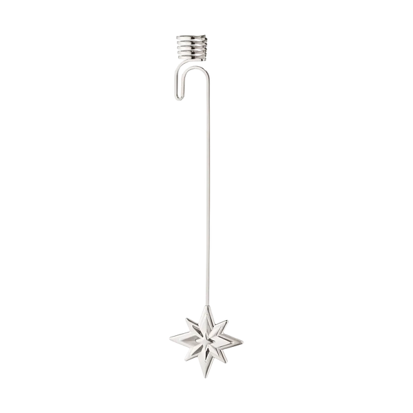 Georg Jensen Christmas Collection 2024 Palladium Plated Star Candleholder