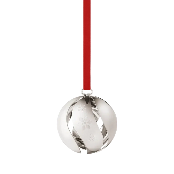 Georg Jensen Christmas Collection 2024 Palladium Plated Ornament
