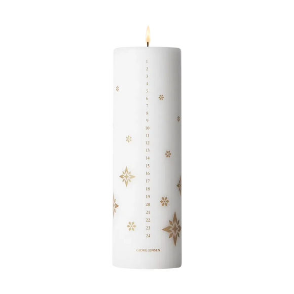 Georg Jensen Christmas Collection 2024 Gold Candle