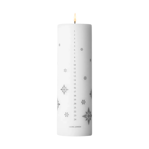 Georg Jensen Christmas Collection 2024 Silver Candle