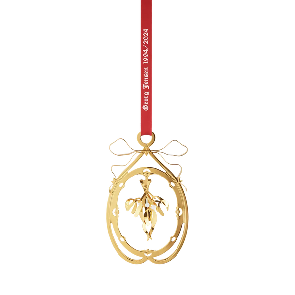 Georg Jensen Christmas Collection 2024 18ct Yellow Gold Plated Christmas Mobile 1994