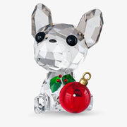 Swarovski 2024 Holiday Cheers French Bulldog Ornament