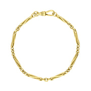 18ct Yellow Gold Handmade Twist Bracelet C012BR