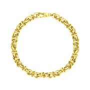 18ct Yellow Gold Multi Link Handmade Bracelet C063BR