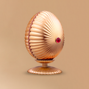 Faberge Colours of Love 18ct Rose Gold Diamond Ruby Fluted 180 Limited Edition Egg Objet