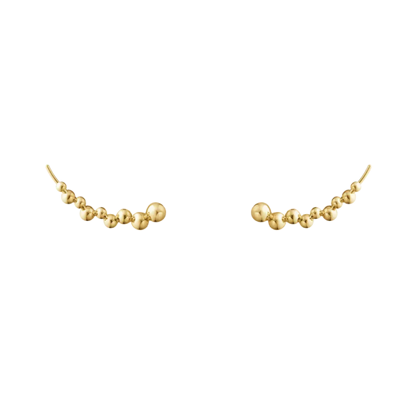 Georg Jensen Moonlight Grapes 18ct Yellow Gold Ear Cuffs