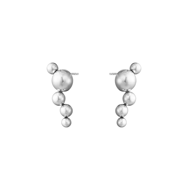 Georg Jensen Moonlight Grapes Sterling Silver Drop Earrings