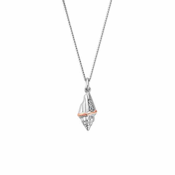 Clogau Sterling Silver Sounds of the Sea Necklace