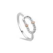 Clogau Connection Sterling Silver Ring