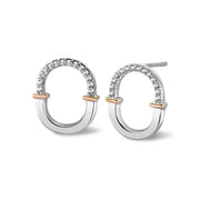 Clogau Connection Sterling Silver Stud Earrings