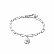 Clogau Sterling Silver Forget Me Not Bracelet