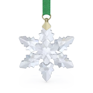 Swarovski 2024 Annual Edition Festive Snowflake Ornament Small D