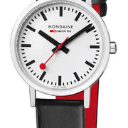 Mondaine Watch Classic Grape Leather A658.30323.11SBBV