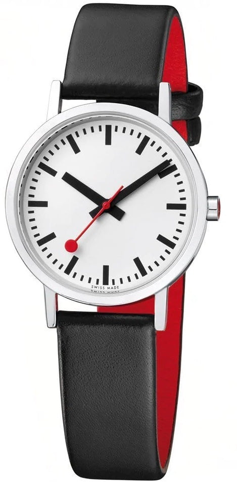 Mondaine Watch Classic Pure Grape Leather A658.30323.16OMV.