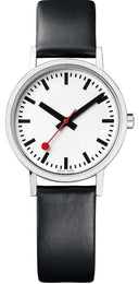 Mondaine Classic Vegan Pure Grape Leather Watch