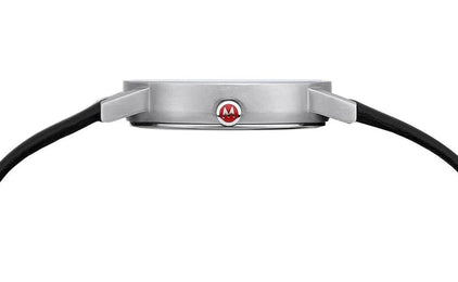 Mondaine Classic Vegan Grape Leather Watch