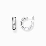 Thomas Sabo Sterling Silver Small Chunky Hoop Earrings