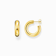 Thomas Sabo Gold Plated Sterling Silver Small Classic Chunky Hoop Earrings