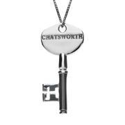 Sterling Silver No. 22 Key Necklace, P3243.