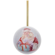 Christmas Wishes Santa Gift Presentation Bauble