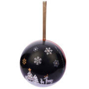 Christmas Wishes Snow Scene Gift Presentation Bauble, BBL4Christmas Wishes Snow Scene Gift Presentation Bauble, BBL4