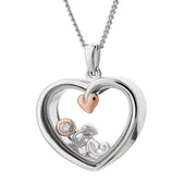 Clogau Inner Charm Tree of Life Sterling Silver Necklace, 3SICLP14.
