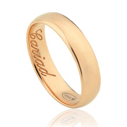 Clogau 1854 18ct Rose Gold 5mm Wedding Ring, 1854WED5