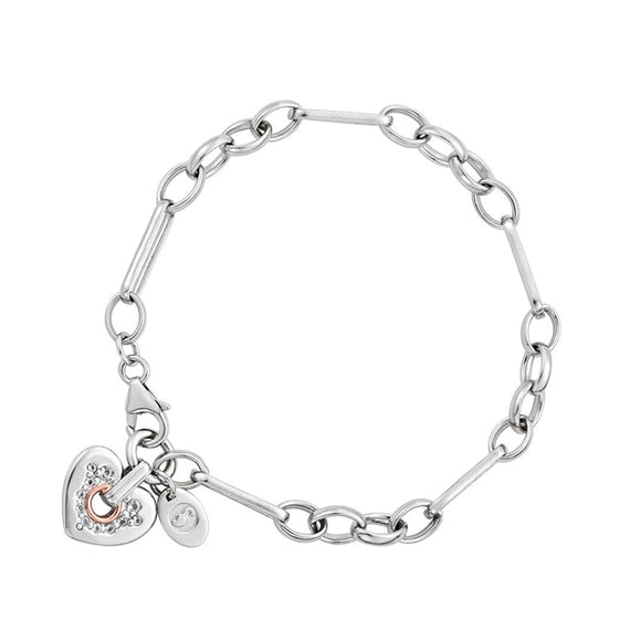Clogau Cariad Sparkle Sterling Silver Bracelet