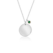 Clogau Celebration May Sterling Silver Birthstone Pendant, 3SCLC0119