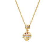 Clogau Royal Crown 9ct Gold Genuine Zircon Pendant, GRYC0005