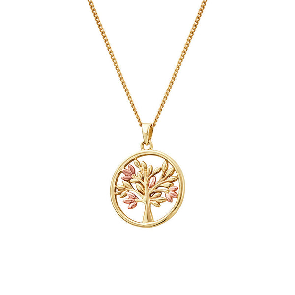 Clogau Tree of Life 9ct Gold Pendant, GTOL0015