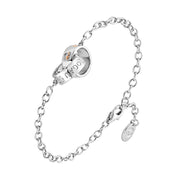 Clogau Tree of Life Insignia Links Sterling Silver Beaded Bracelet D