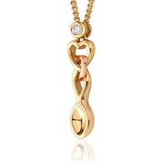 Clogau Lovespoons 9ct Yellow Gold Necklace LSDP1