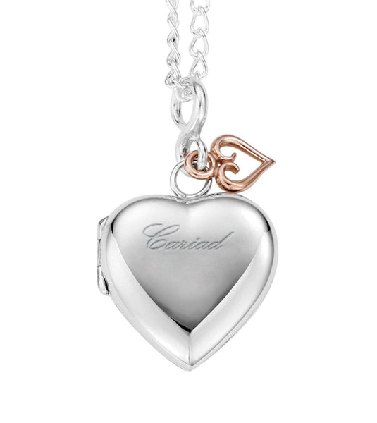 Clogau Cariad Sterling Silver Heart Locket, SCLP.