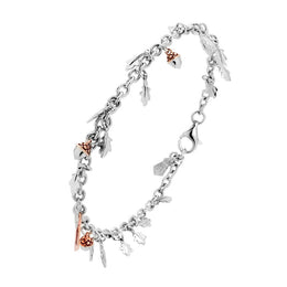 Clogau Royal Oak Sterling Silver Bracelet