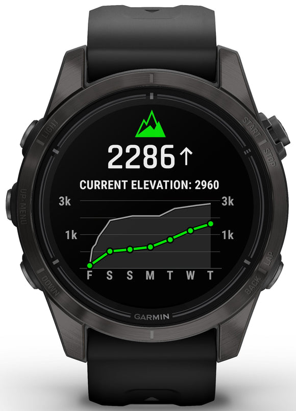 Garmin Epix Pro Gen 2 42mm Sapphire Carbon Grey DLC Titanium Watch