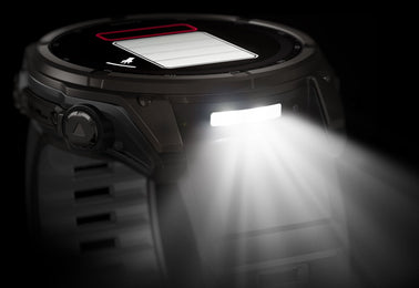 Garmin Fenix 8 51mm Sapphire Solar Carbon Grey DLC Titanium Black Pebble Grey Silicone Watch