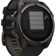 Garmin Fenix 8 51mm Sapphire Solar Carbon Grey DLC Titanium Black Pebble Grey Silicone