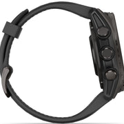 Garmin Fenix 8 43mm Sapphire AMOLED Carbon Grey DLC titanium Black Pebble Grey Silicone