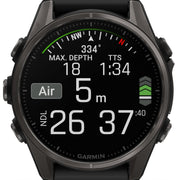 Garmin Fenix 8 43mm Sapphire AMOLED Carbon Grey DLC titanium Black Pebble Grey Silicone