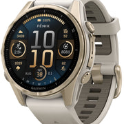 Garmin Fenix 8 43mm Sapphire AMOLED Soft Gold Fog Grey