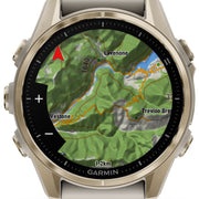 Garmin Fenix 8 43mm Sapphire AMOLED Soft Gold Fog Grey