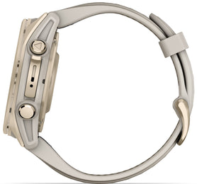 Garmin Fenix 8 43mm Sapphire AMOLED Soft Gold Fog Grey Watch